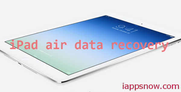 ipad air data recovery