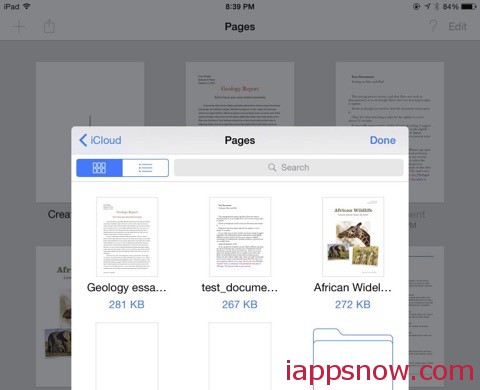 Pages — iCloud