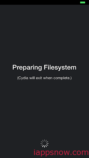 Cydia initializes