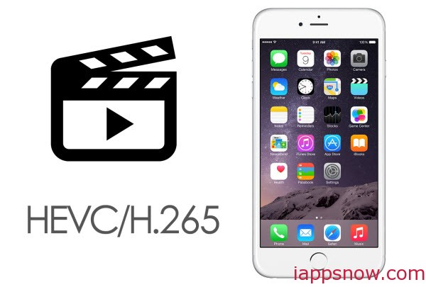 Convert Videos to H.265/HEVC MP4 for iPhone 6