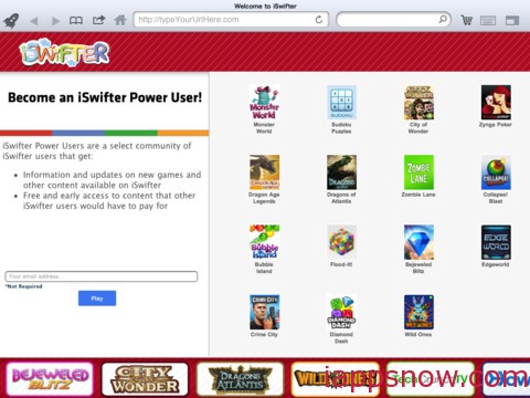 iSwifter Flash Web Browser