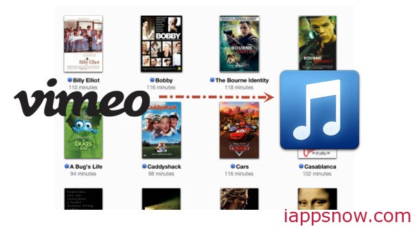 Convert Vimeo videos to iTunes friendly format