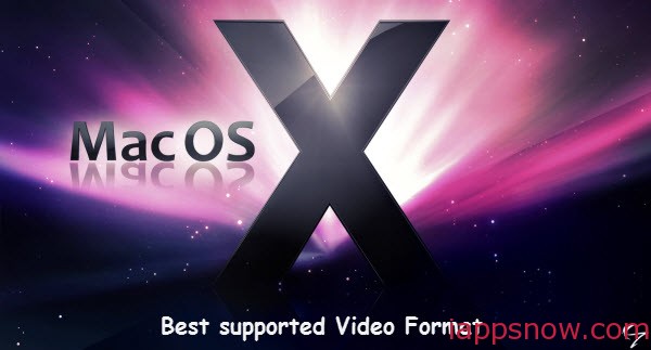 Best Video Format for Mac OS X